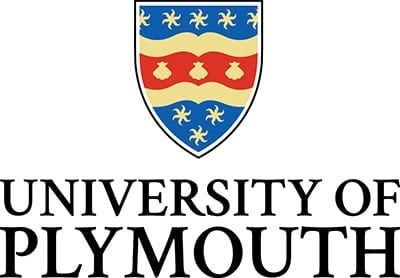 The logo for the University of Plymouth